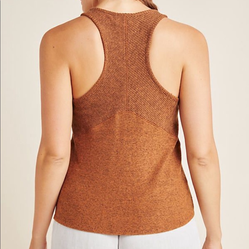 Anthropologie Lucie Ribbed Racerback Tank - Picture 3 of 8